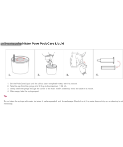 Podo Care Liquid Instructions